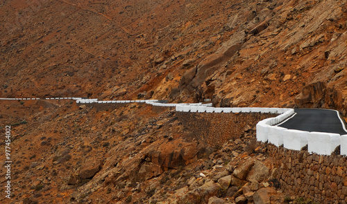 Landscape in Fuerteventura, Canary Islands