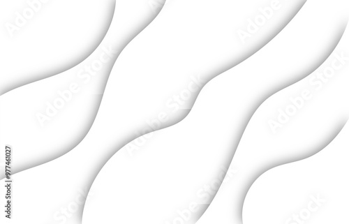 white abstract waves and curves background, backgrounds