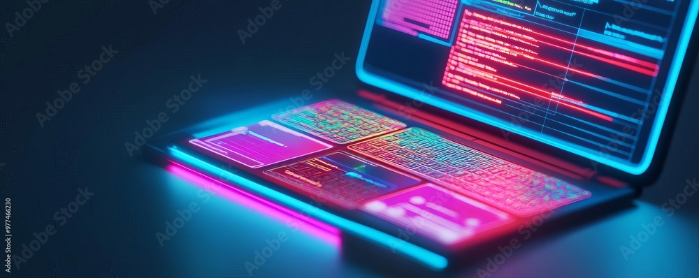 Usability testing software, real-time user interactions, holographic heatmaps, glowing insights, futuristic design analysis Usability testing software, real-time user interactions, holographic heatmaps, glowing insights, futuristic design analysis