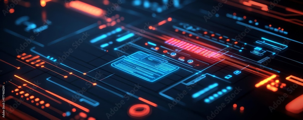 Usability testing software, real-time user interactions, holographic heatmaps, glowing insights, futuristic design analysis Usability testing software, real-time user interactions, holographic heatmaps, glowing insights, futuristic design analysis