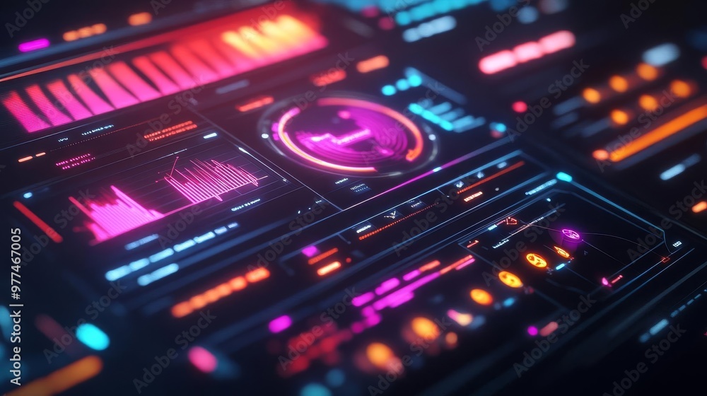 User feedback analytics tool, glowing sentiment graphs, holographic review data, futuristic design improvement User feedback analytics tool, glowing sentiment graphs, holographic review data, futuristic design improvement