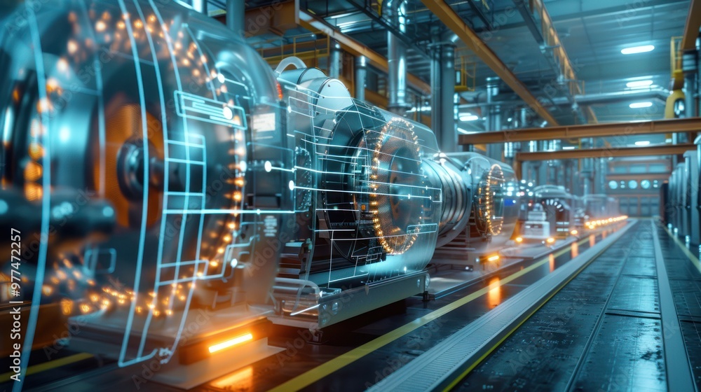 Industrial Automation: A Futuristic Factory Industrial Automation: A Futuristic Factory