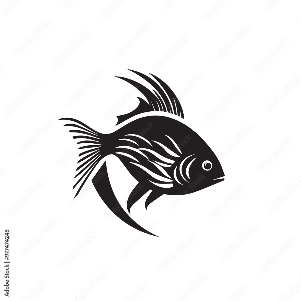 fish in cartoon, doodle style . Image for t-shirt, web, mobile apps and ui. Isolated 2d vector illustration in logo, icon, sketch style, Eps 10, black and white. AI Generative fish in cartoon, doodle style . Image for t-shirt, web, mobile apps and ui. Isolated 2d vector illustration in logo, icon, sketch style, Eps 10, black and white. AI Generative