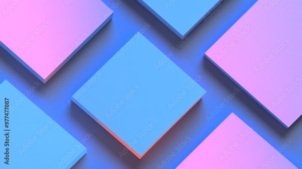 The background is an abstract arrangement of Purple and Turquoise shapes that are interlocked. This is a 3D render using copy-space technology. The background is an abstract arrangement of Purple and Turquoise shapes that are interlocked. This is a 3D render using copy-space technology.