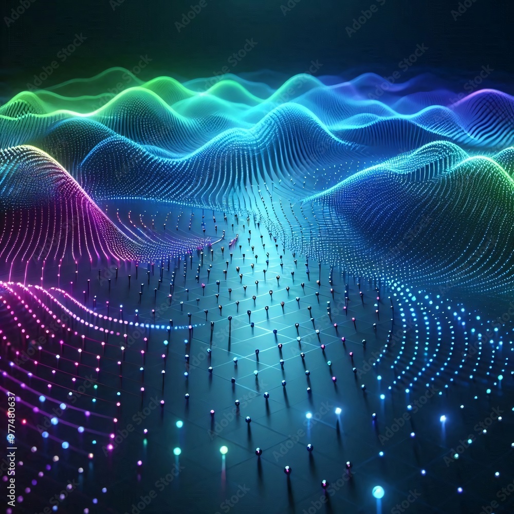 Abstract Neon Lights Background. Abstract Neon Lights Background.