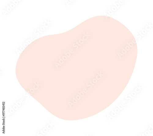 手描きのゆるい抽象的な形 - シンプルでかわいい背景や装飾･あしらいの素材 - Blob