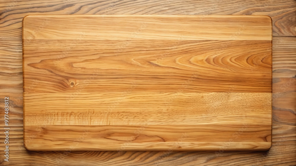 Close up of a natural wooden oak board Close up of a natural wooden oak board