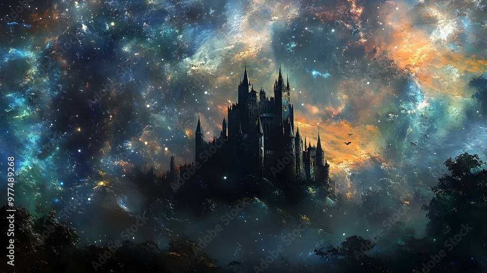 CASTLE IN THE THE FOREST COSMIC CASTLE IN THE THE FOREST COSMIC