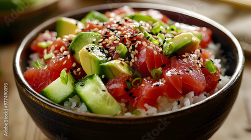 Hawaiian Tuna Poke Bowl