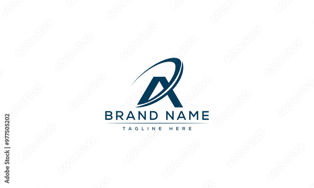 Logo design letter A . Elegant modern. Vector template. Logo design letter A . Elegant modern. Vector template.
