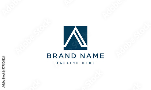 Logo design letter A . Elegant modern. Vector template.