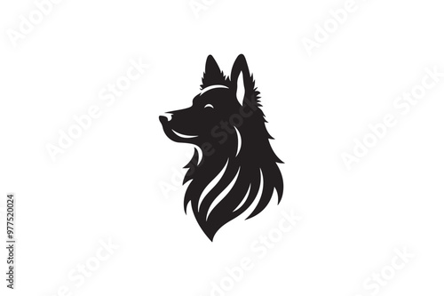 Dogs vector illustration with white background