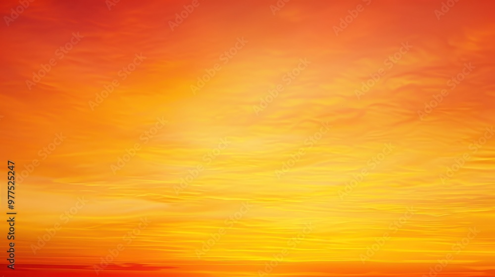 Fiery Sunset Sky Fiery Sunset Sky