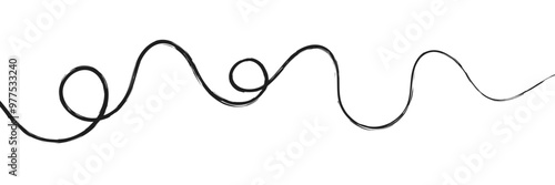Konstfotografi Swoosh, swash underline stroke set