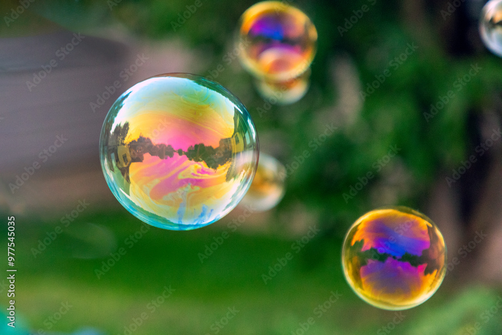 Worlds within worlds _ soap bubble reflections Worlds within worlds _ soap bubble reflections