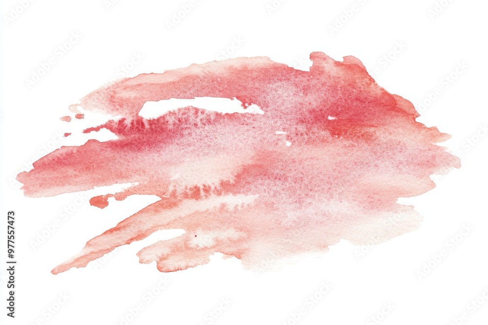 A watercolor background of pink clouds with a pink background. A watercolor background of pink clouds with a pink background.
