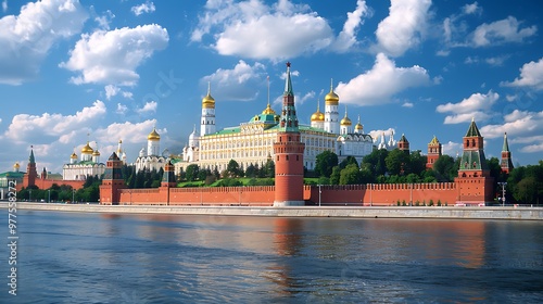Visiting the Kremlin, Moscow, Russia, allows you to delve into the heart of Russian history and power, with its fortified walls, grand cathedrals, and historic palaces. The iconic red bricks 
