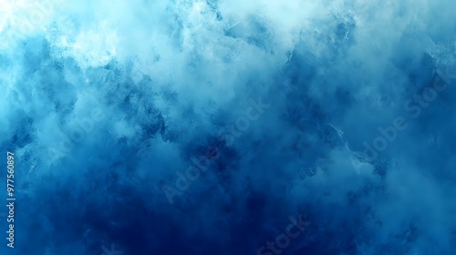 Blue minimalist background Wallpaper