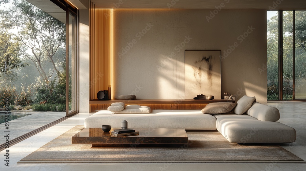 Elegant and very nice living room design with high end decor picture Elegant and very nice living room design with high end decor picture