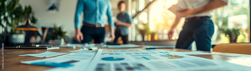 Candid Office Planning: Colleagues Collaborate on 2025 Goals in Modern Workspace � Office Calendar Discussion Stock Photo Candid Office Planning: Colleagues Collaborate on 2025 Goals in Modern Workspace � Office Calendar Discussion Stock Photo