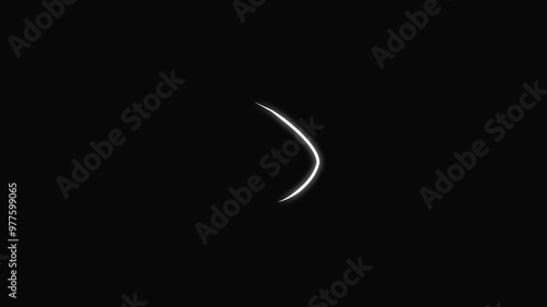 Wallpaper Mural Hand drawn circle on black screen, Circle marker with drawing effect, Isolated pencil draw, marking, animated, hand drawn, highlighter, design elements, ink brush, Torontodigital.ca