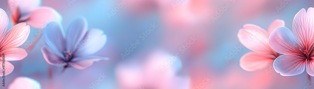 Soft Focus Floral Calendar Design for 2025: Serene Backdrop with Gentle Colors - Seamless Background Concept for Tranquil Photo Stock Soft Focus Floral Calendar Design for 2025: Serene Backdrop with Gentle Colors - Seamless Background Concept for Tranquil Photo Stock