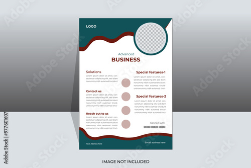 Modern Business flyer template