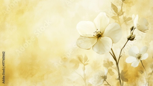 A light yellow background with soft, pale hues, providing a gentle and calming atmosphere, ideal for subtle design projects.