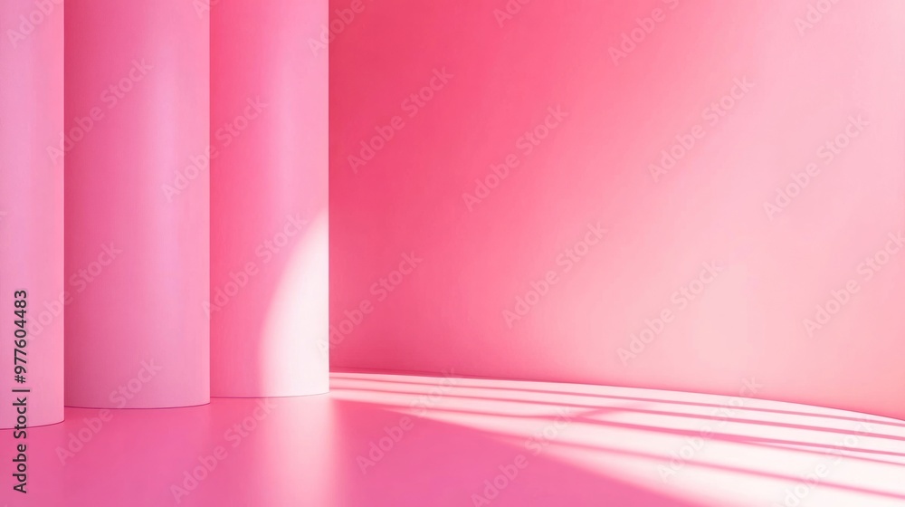 A pink backdrop with a smooth, polished surface, ideal for professional and modern designs. A pink backdrop with a smooth, polished surface, ideal for professional and modern designs.