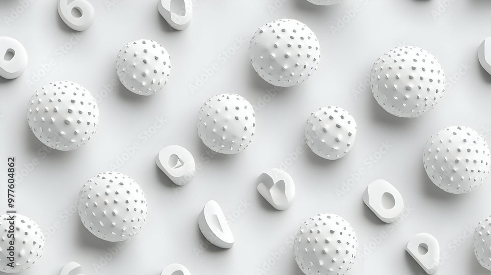 Stylish 3D Geometric Calendar Background Design for 2025: Modern Seamless Patterns with Month Representation on Isolated White Stylish 3D Geometric Calendar Background Design for 2025: Modern Seamless Patterns with Month Representation on Isolated White