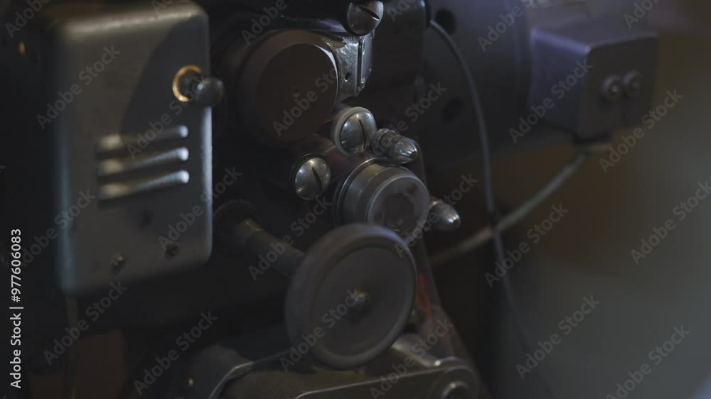 Old Cinema film projector's reels Old Cinema film projector's reels