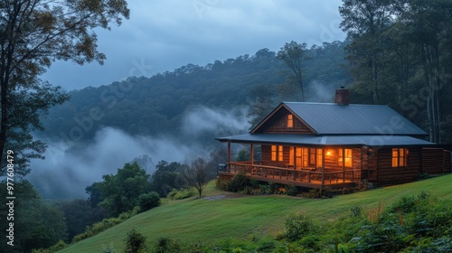 Cabin in the Mountains