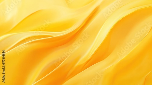 A yellow background with a bright and smooth surface, creating a cheerful and welcoming atmosphere for vibrant designs.