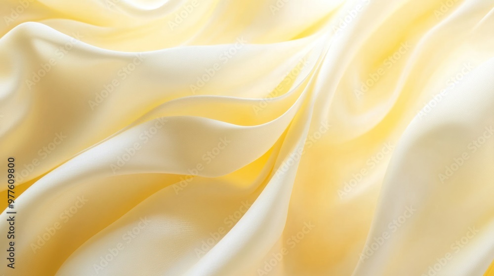 Obraz premium An elegant light yellow design with soft gradients and refined tones, creating a sophisticated and polished look.