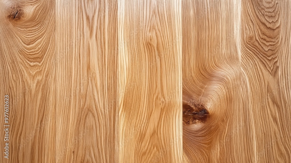 A close up of a wood panel with some knots on it, AI