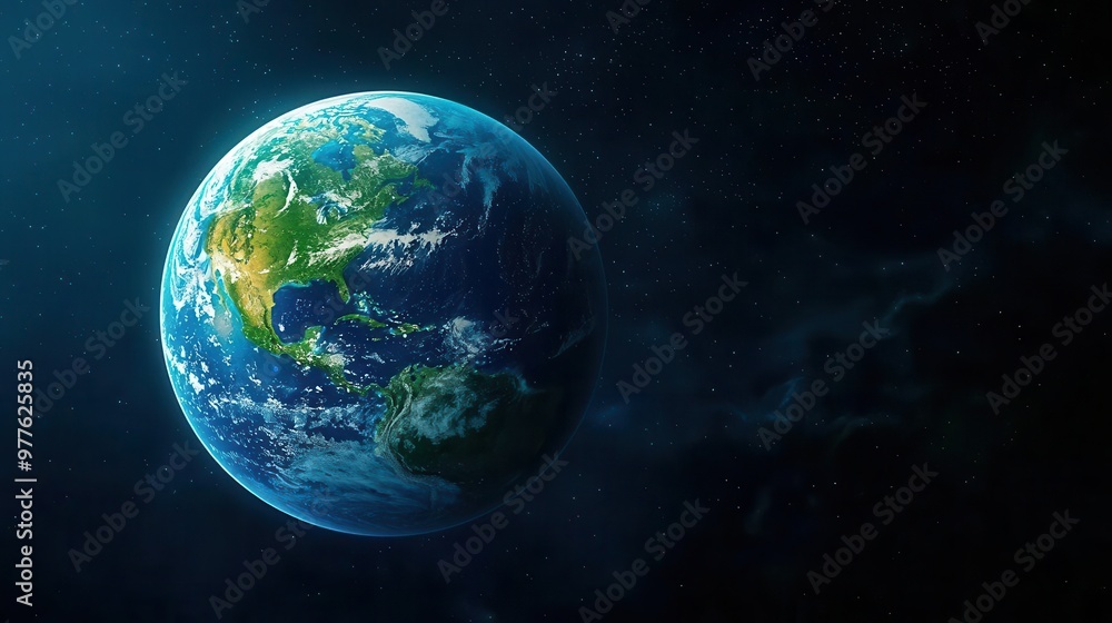 The Earth as seen from space The Earth as seen from space