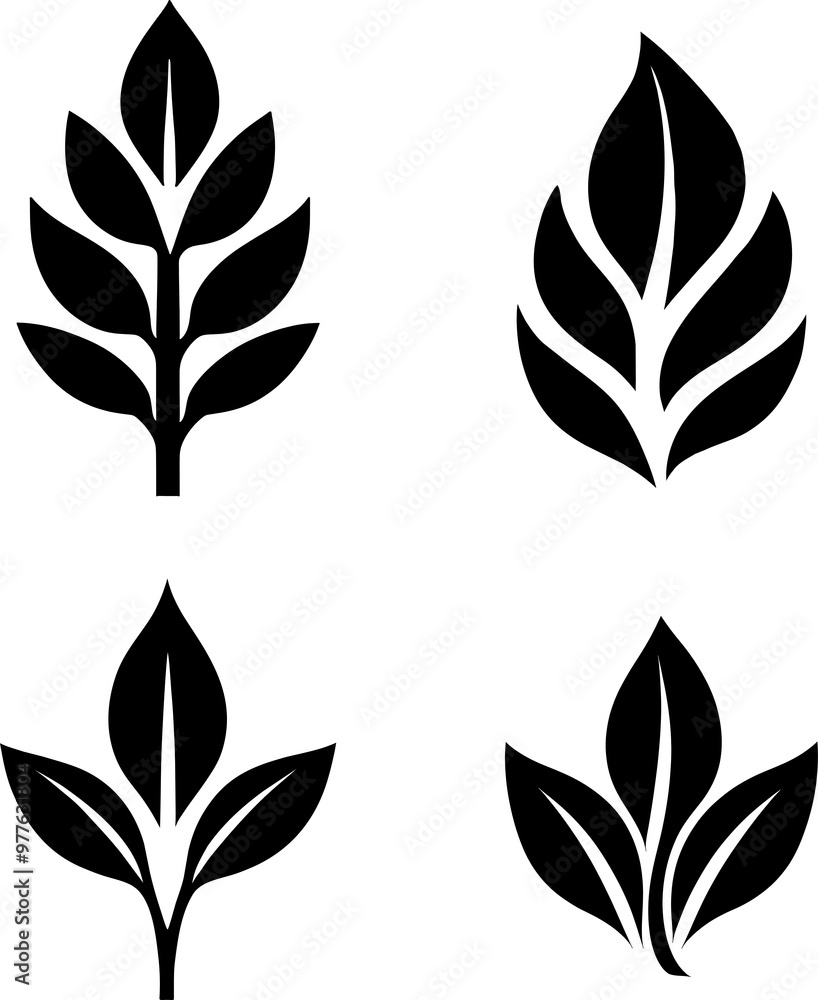 set of leaves set of leaves