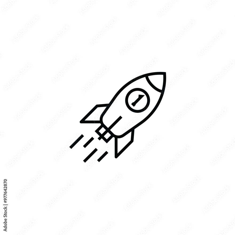 A rocket taking off with the number 1 symbol represents the champion soaring to the top A rocket taking off with the number 1 symbol represents the champion soaring to the top