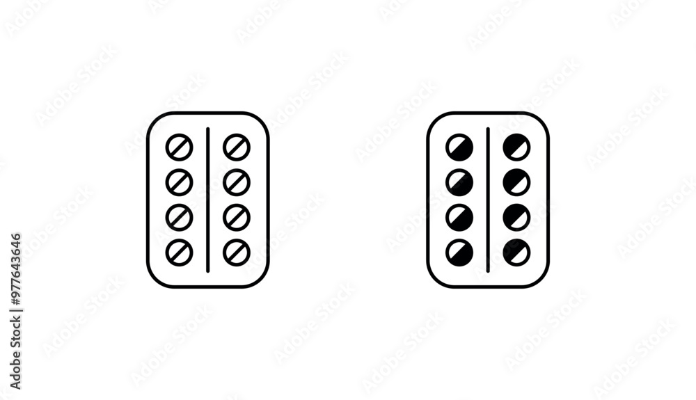 Pills icon design with white background stock illustration Pills icon design with white background stock illustration