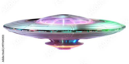 PNG Ufo iridescent lighting white background transportation.