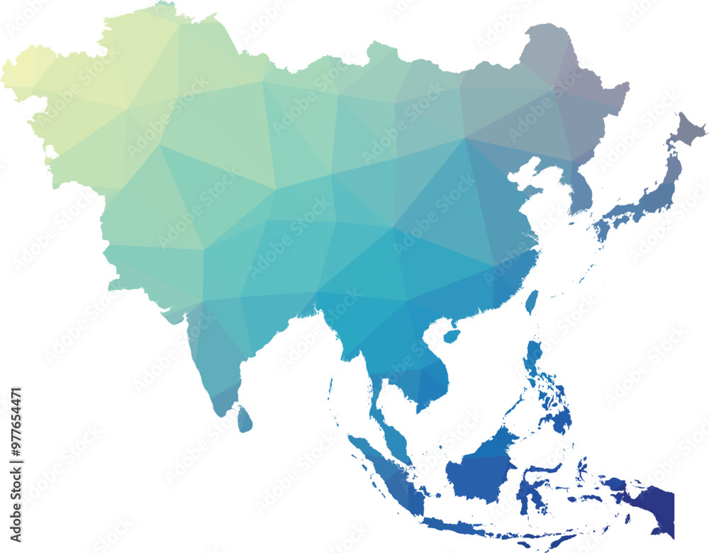 Obraz premium map of the country