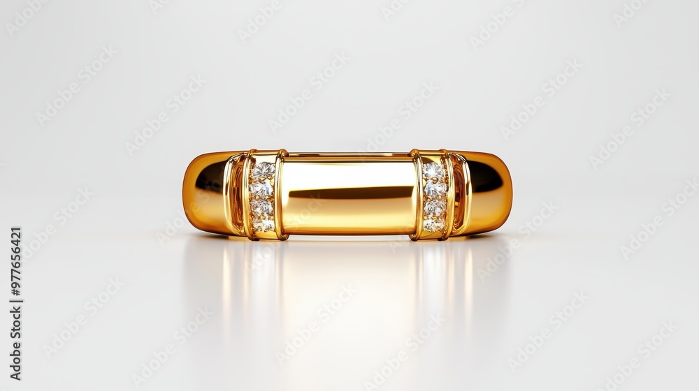 Shimmering 3D Golden Text Elegance on White Background for Premium Luxury Design Concepts Shimmering 3D Golden Text Elegance on White Background for Premium Luxury Design Concepts