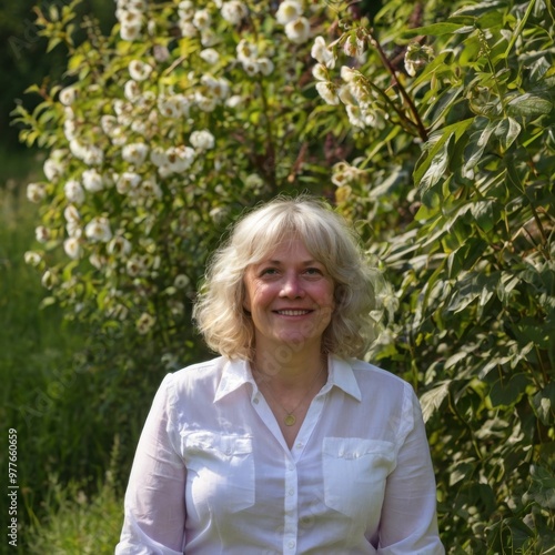 portrait of a senior woman