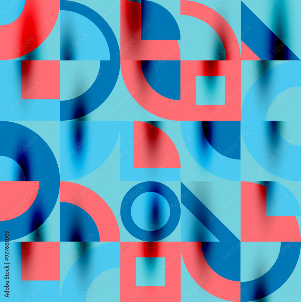 Neo memphis geometric pattern with circles, squares. Pop art abstract background for covers, banners, flyers and posters and other templates Neo memphis geometric pattern with circles, squares. Pop art abstract background for covers, banners, flyers and posters and other templates