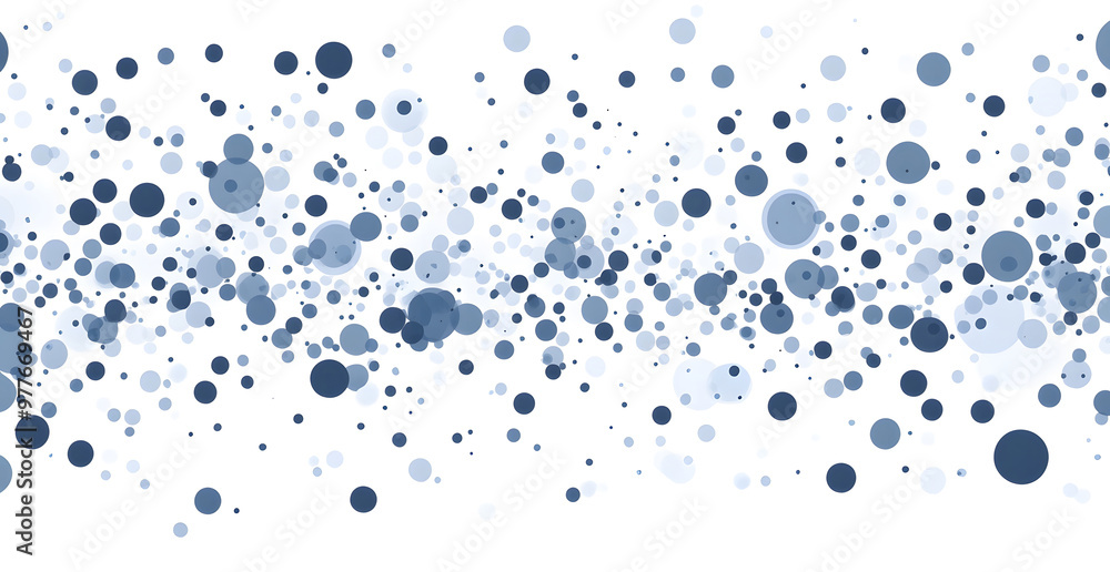Minimalist Blue Gradient Dot Pattern on a White Background Minimalist Blue Gradient Dot Pattern on a White Background
