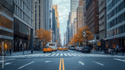 Fototapeta Naklejka Na Ścianę i Meble -  street view of modern city