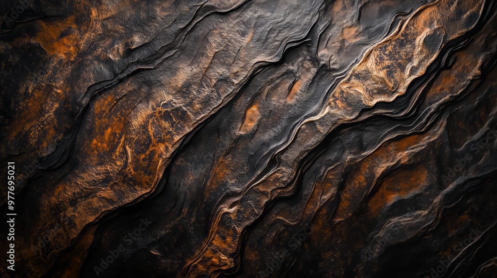 A textured background in deep browns and blacks evokes wood and stone, ideal for artistic projects. A textured background in deep browns and blacks evokes wood and stone, ideal for artistic projects.