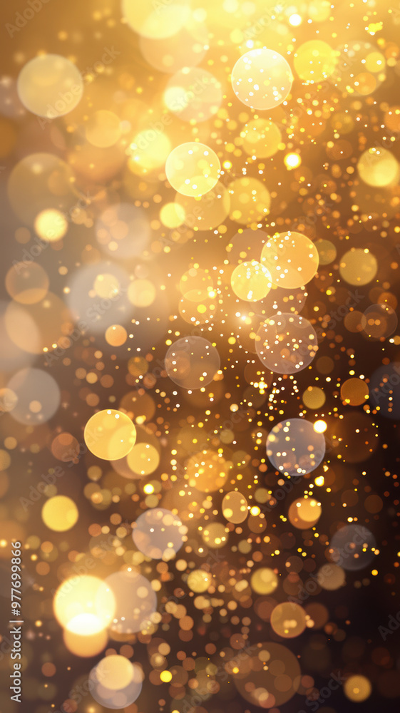 Abstract Blurred Gold Background Abstract Blurred Gold Background