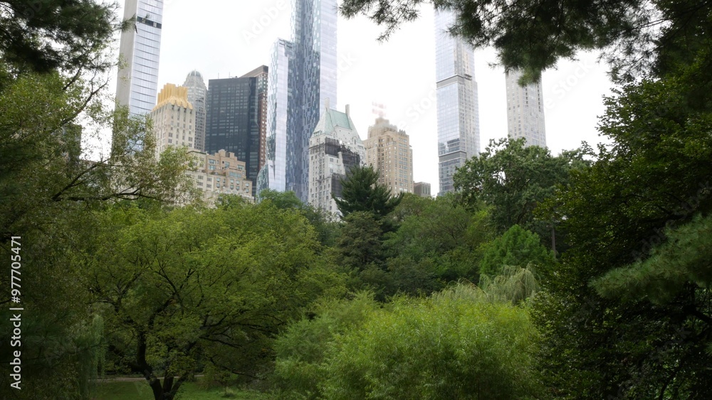 New York City Manhattan Midtown. Central park on 5th Fifth 5 avenue, USA. American landmark, urban public park in NYC, United States. Skyscraper buildings architecture, 59 street skyline. Green trees. New York City Manhattan Midtown. Central park on 5th Fifth 5 avenue, USA. American landmark, urban public park in NYC, United States. Skyscraper buildings architecture, 59 street skyline. Green trees.