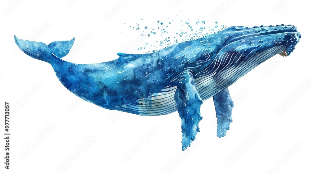 blue whale isolated on a transparent background. blue whale isolated on a transparent background.